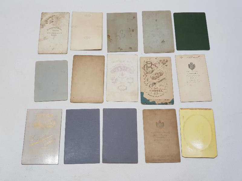 OSMANLI DÖNEMİ 15 ADET KABİN FOTO