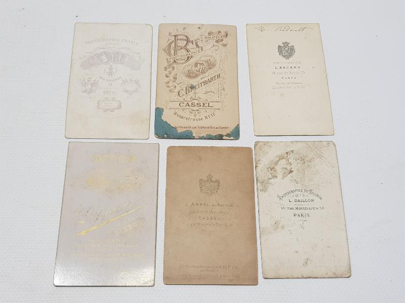 OSMANLI DÖNEMİ 15 ADET KABİN FOTO