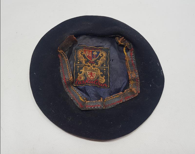 OSMANLI DÖNEMİ FRANSIZ YAPIMI YÜN ASKERİ ŞAPKA