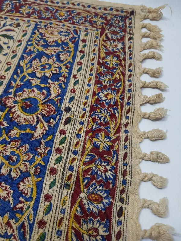 OSMANLI DÖNEMİ İRAN İSFAHAN İŞİ HARİKA MASA ÖRTÜSÜ