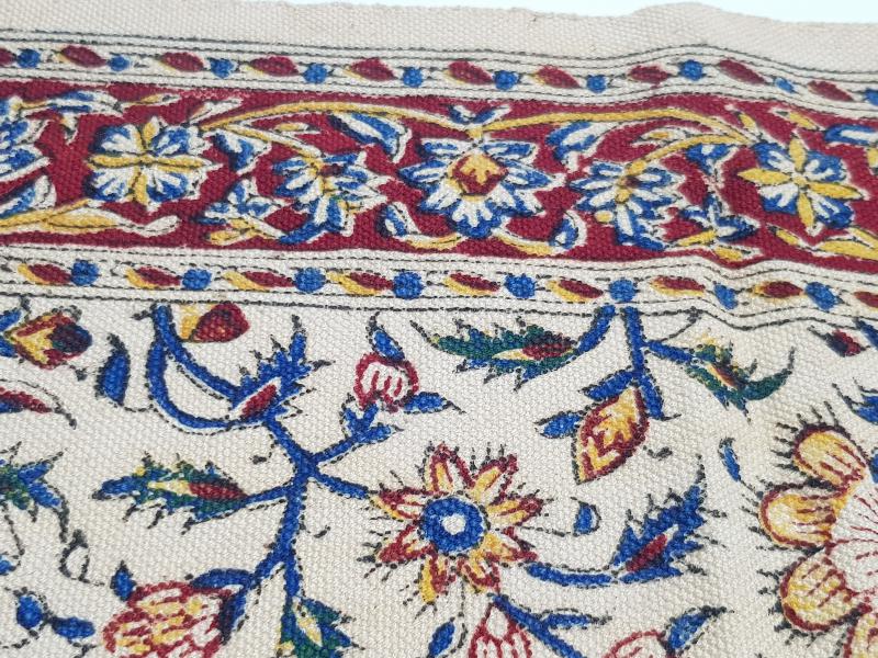 OSMANLI DÖNEMİ İRAN İSFAHAN İŞİ HARİKA MASA ÖRTÜSÜ