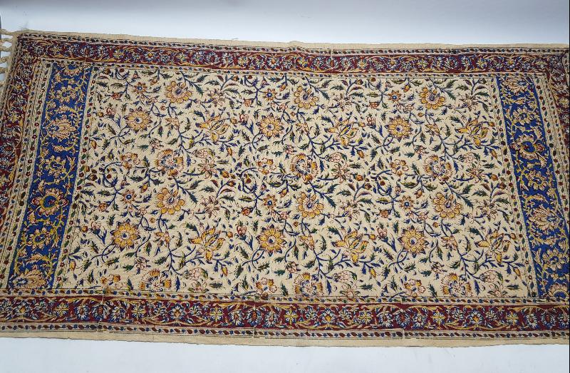 OSMANLI DÖNEMİ İRAN İSFAHAN İŞİ HARİKA MASA ÖRTÜSÜ