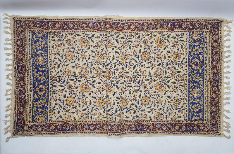 OSMANLI DÖNEMİ İRAN İSFAHAN İŞİ HARİKA MASA ÖRTÜSÜ