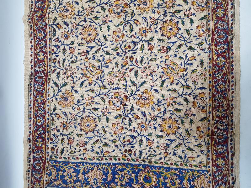 OSMANLI DÖNEMİ İRAN İSFAHAN İŞİ HARİKA MASA ÖRTÜSÜ