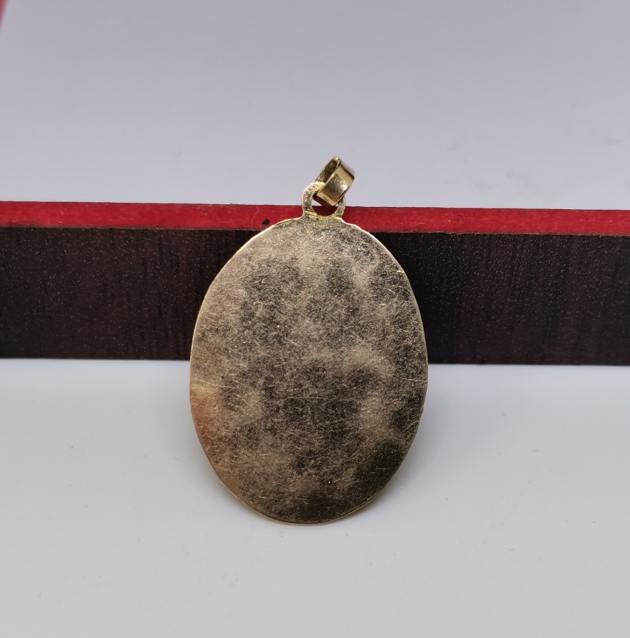 ALTIN U HARFLİ KOLYE UCU