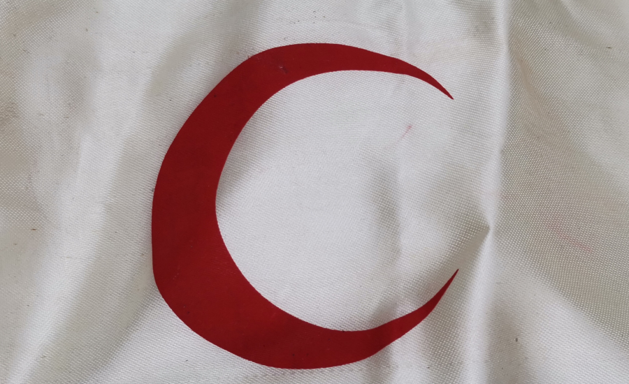 ANTİKA İPEK KIZILAY BAYRAĞI