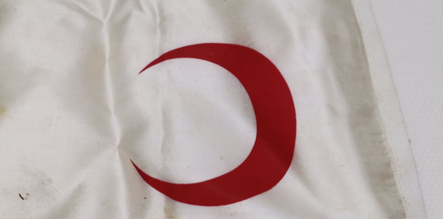 ANTİKA İPEK KIZILAY BAYRAĞI