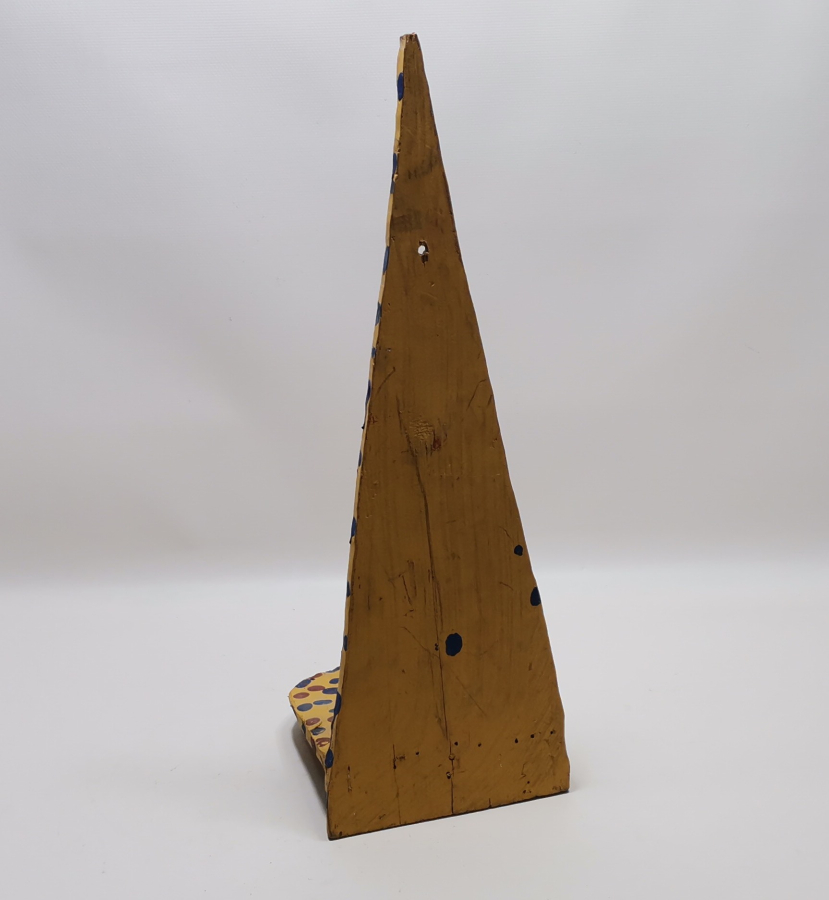 EL YAPIMI ANTİKA AHŞAP LAMBALIK - KAVUKLUK