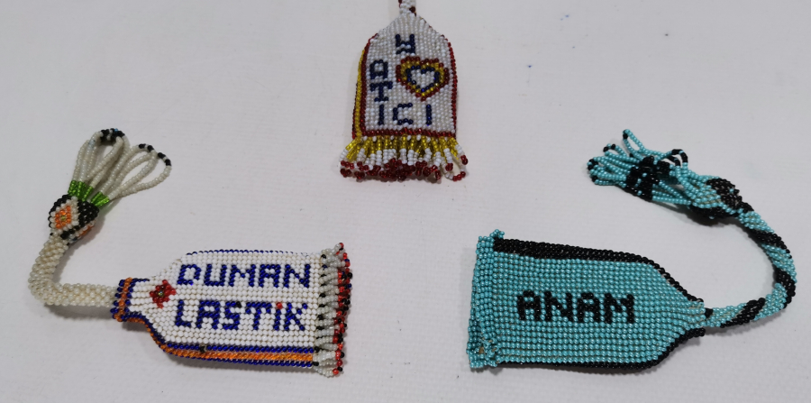 EL YAPIMI BONCUK İŞİ ANTİKA ÇAKMAK KILIFI