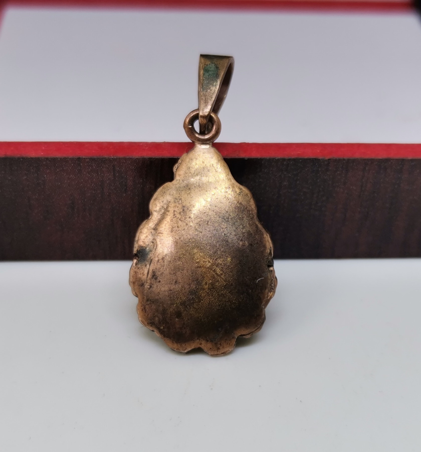 ELMAS TAŞLI ÖZEL YAPIM KOLYE UCU