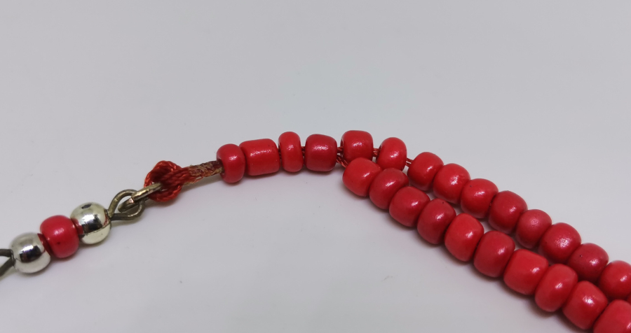 MERCAN TAŞLI ANTİKA NAMAZ TESPİHİ