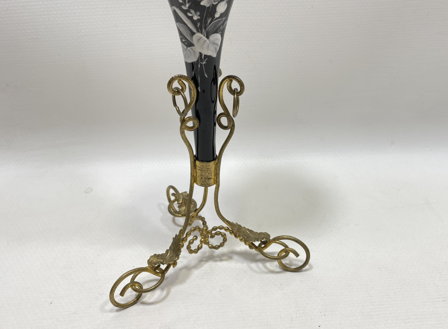 OSMANLI DÖNEMİ EL BOYAMA NADİR FORM KARANFİLLİK