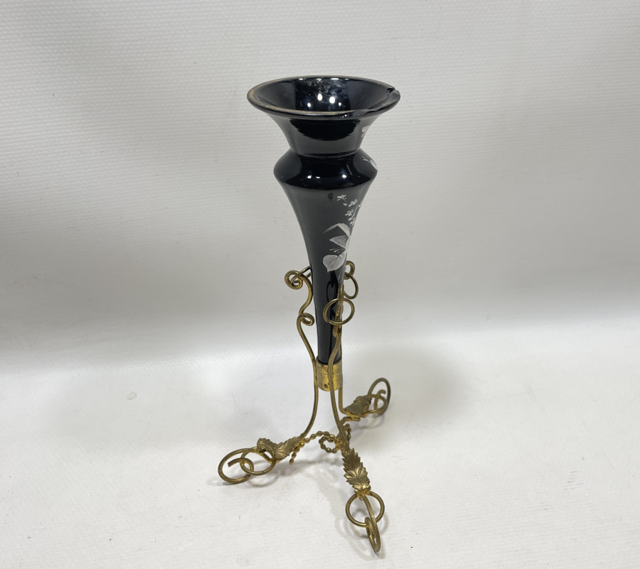 OSMANLI DÖNEMİ EL BOYAMA NADİR FORM KARANFİLLİK