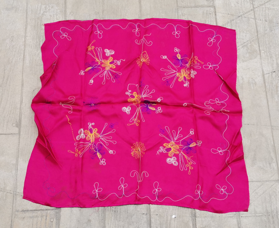 OSMANLI DÖNEMİ ZİNCİR İŞİ İPEK BOHÇA