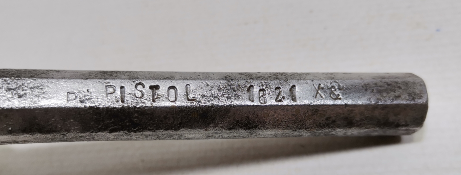 1821 TARİHLİ OSMANLI DÖNEMİ PİŞTOL - PİŞTOV