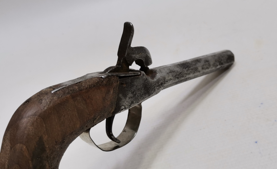1821 TARİHLİ OSMANLI DÖNEMİ PİŞTOL - PİŞTOV