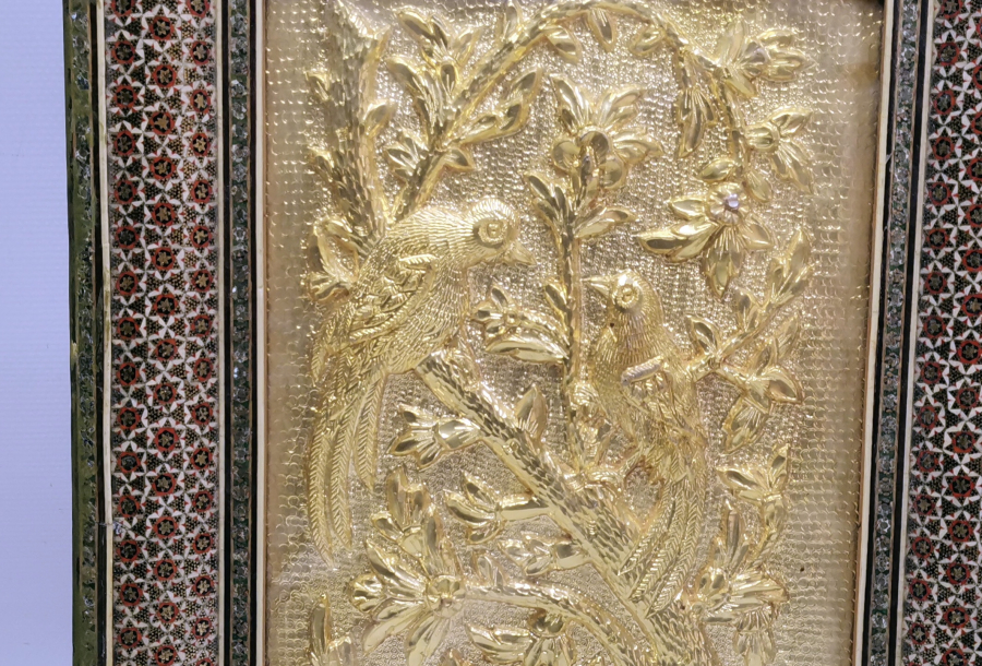 MARKÜTERİ ÇERÇEVESİNDE TAMAMI EL YAPIMI DEV BOY ANTİKA PANO