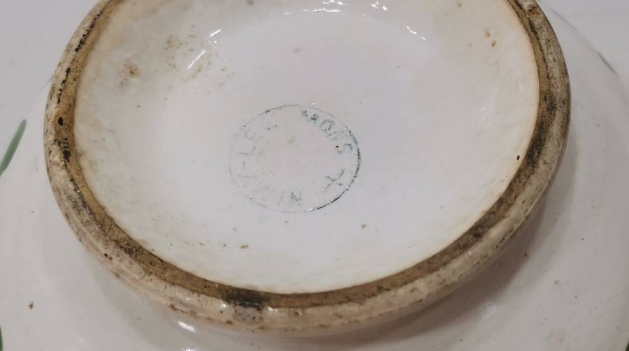 OSMANLI DÖNEMİ EL BOYAMA PORSELEN ÇORBA KASESİ