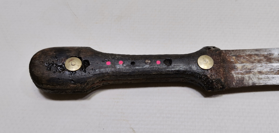 OSMANLI DÖNEMİ ERMENİ İŞİ BALIKLI AFYON KAMASI