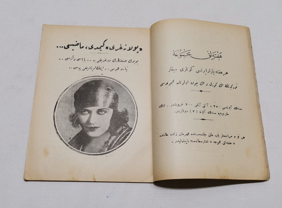 POLANA KIZI KİMDİR İSİMLİ OSMANLICA YAZILI ROMAN