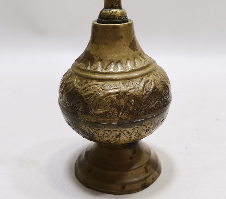 ÜZERİ AYETLERLE DEKORLU VE AY YILDIZLI OSMANLI DÖNEMİ GÜLEBDAN