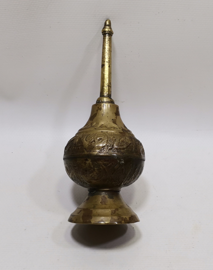 ÜZERİ AYETLERLE DEKORLU VE AY YILDIZLI OSMANLI DÖNEMİ GÜLEBDAN