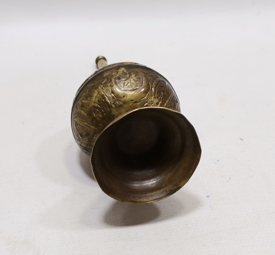 ÜZERİ AYETLERLE DEKORLU VE AY YILDIZLI OSMANLI DÖNEMİ GÜLEBDAN