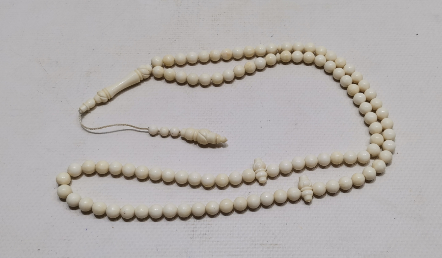 ANTİKA KEMİK 99 LU NAMAZ TESPİHİ