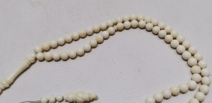 ANTİKA KEMİK 99 LU NAMAZ TESPİHİ