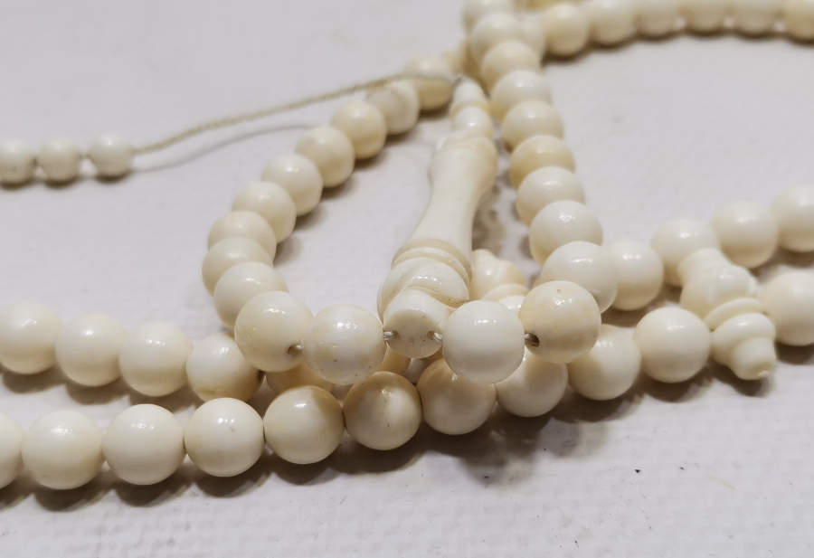 ANTİKA KEMİK 99 LU NAMAZ TESPİHİ