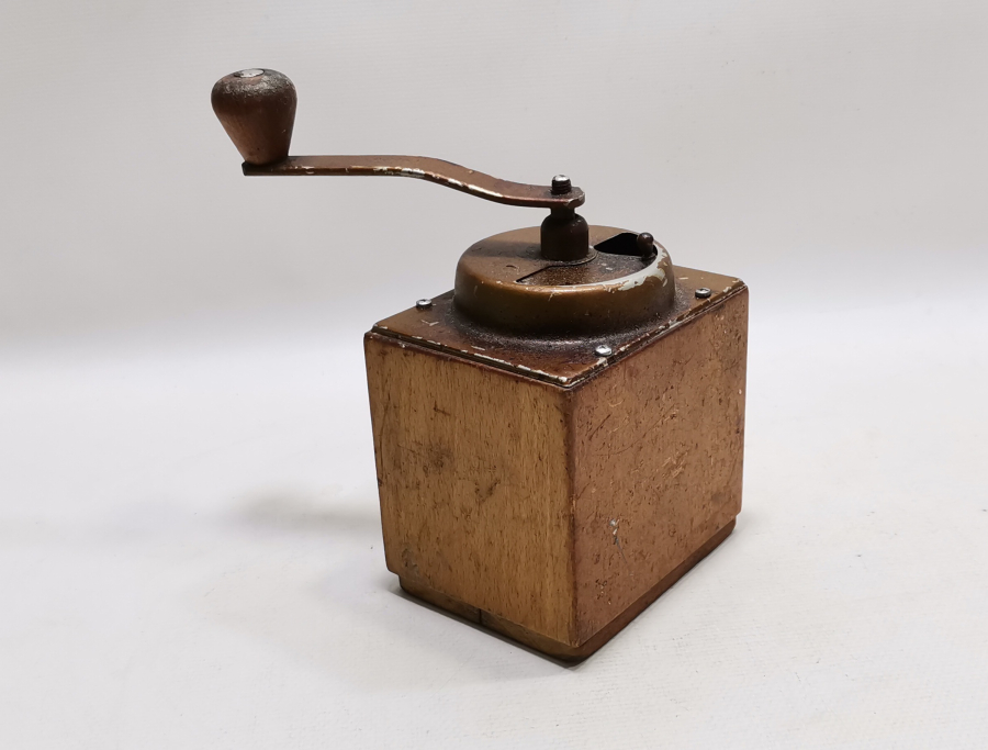 EL YAPIMI ANTİKA KAHVE DEĞİRMENİ