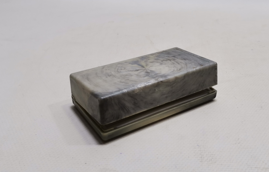 ORJİNAL KUTUSUNDA ALTIN KAPLAMA ANTİKA KOL DÜĞMESİ - KRAVAT İĞNESİ TAKIMI