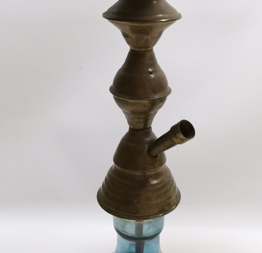 OSMANLI DÖNEMİ EL BOYAMA SÜLEYMANİYE İŞİ NARGİLE