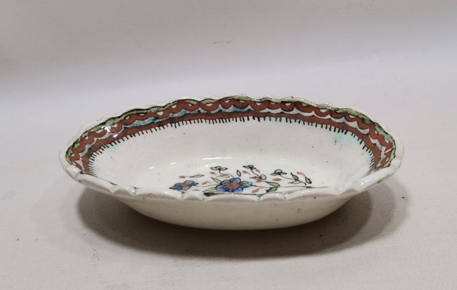 USTA İŞİ EL BOYAMA ANTİKA KÜTAHYA İFTARİYELİK - HURMALIK