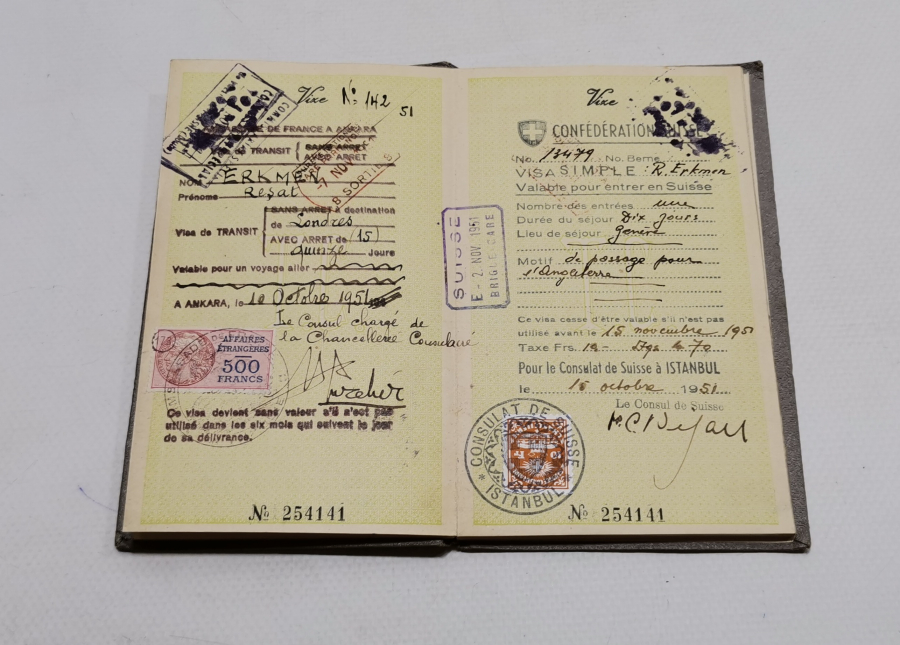 ANTİKA  AKTİF KULLANILMIŞ PASAPORT