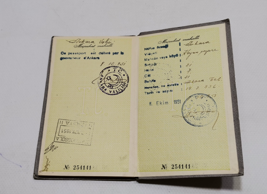 ANTİKA  AKTİF KULLANILMIŞ PASAPORT