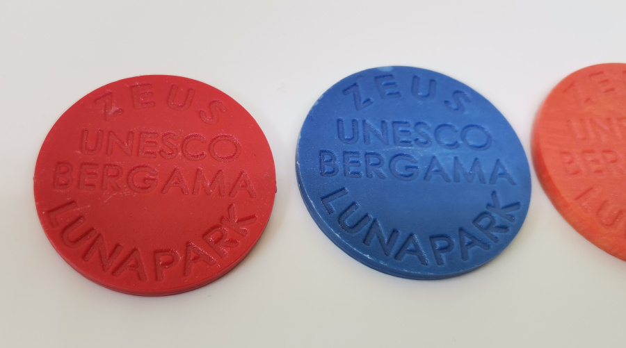 BERGAMA UNESCO ZEUS LUNAPARK NADİR 3 LÜ TAKIM JETONU