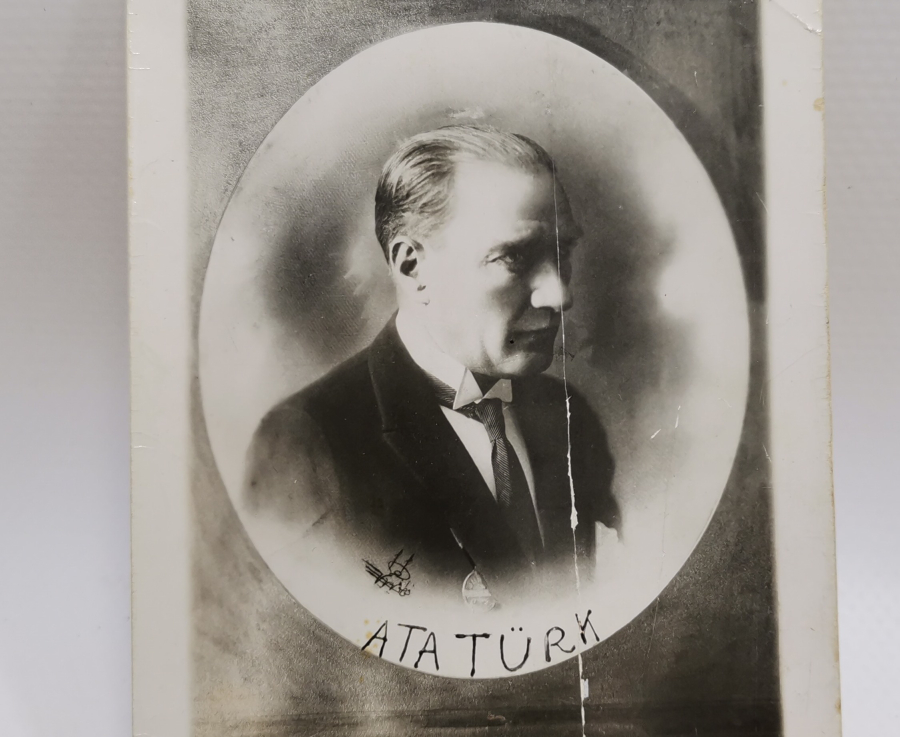 ÇOK NADİR CUMHURİYET BAŞLARI ATATÜRK KARTPOSTAL