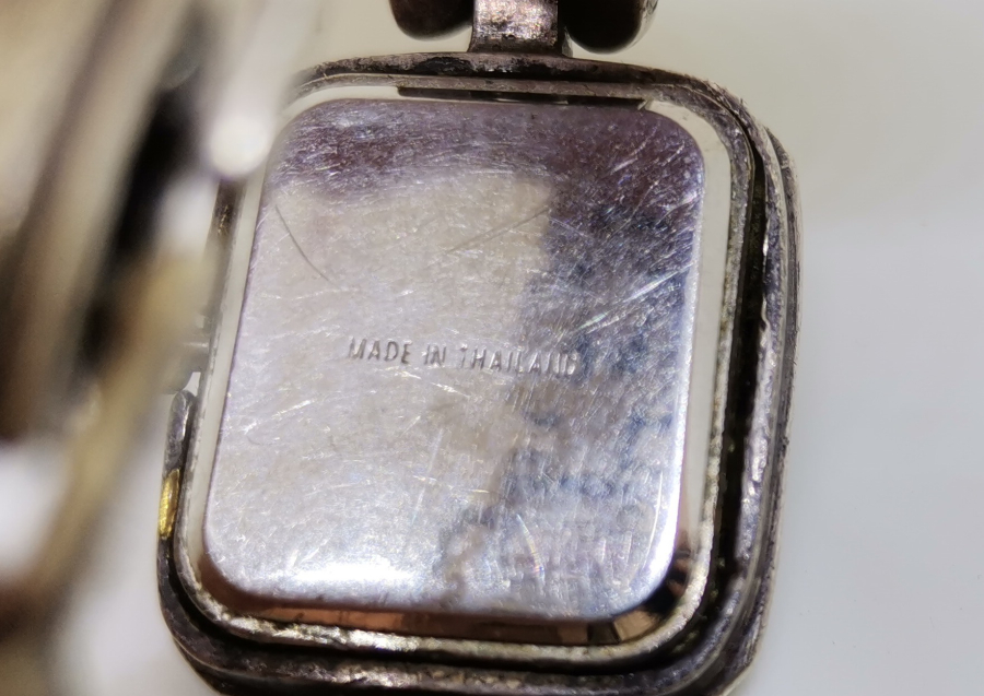 MARGAZİT TAŞLI GÜMÜŞ KOL SAATİ