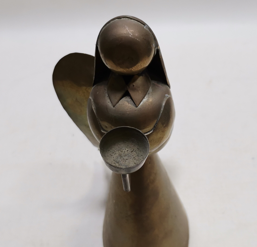 MERYEM ANA FORMUNDA YAPILMIŞ ANTİKA GAZ LAMBASI