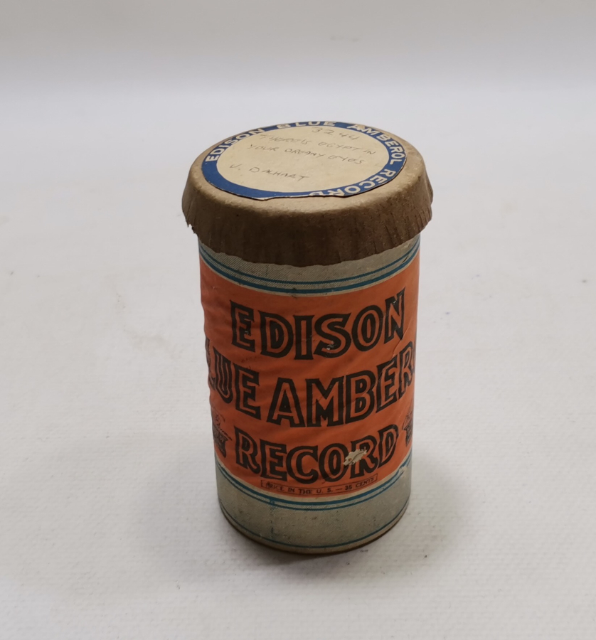 ORİJİNAL KUTUSUNDA ANTİKA FONOGRAF KOVANI