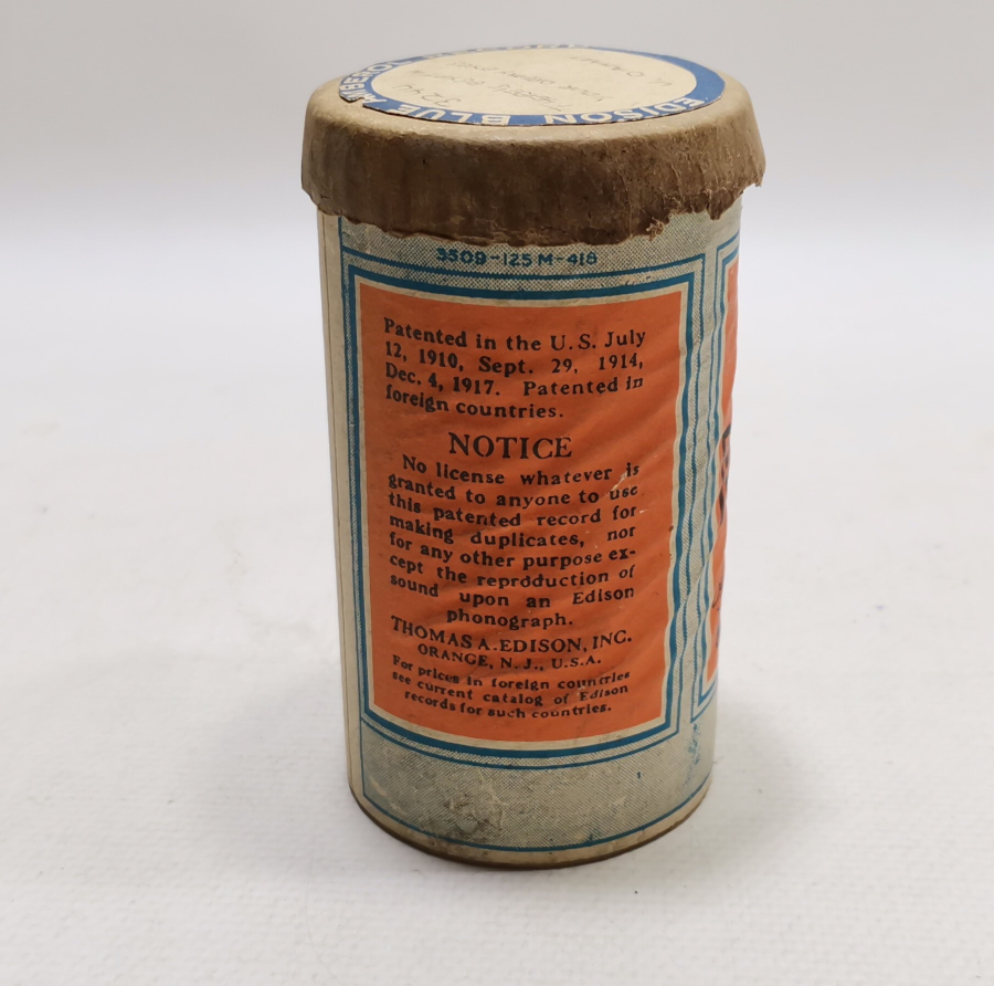 ORİJİNAL KUTUSUNDA ANTİKA FONOGRAF KOVANI