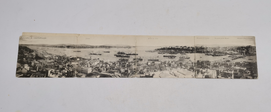 OSMANLI DÖNEMİ ÇOK NADİR İSTANBUL PANAROMASI