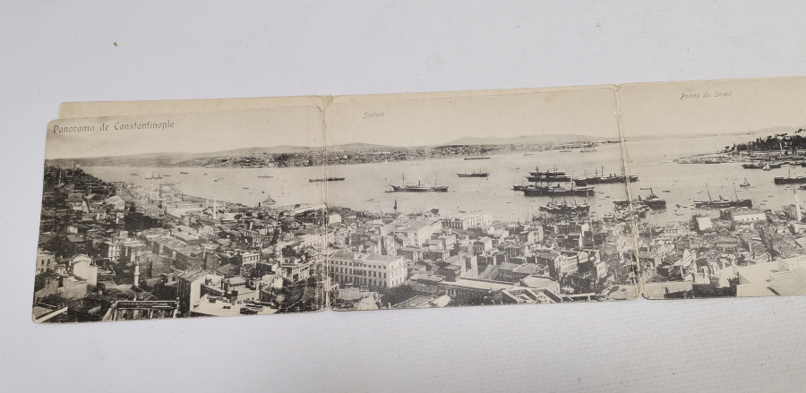 OSMANLI DÖNEMİ ÇOK NADİR İSTANBUL PANAROMASI