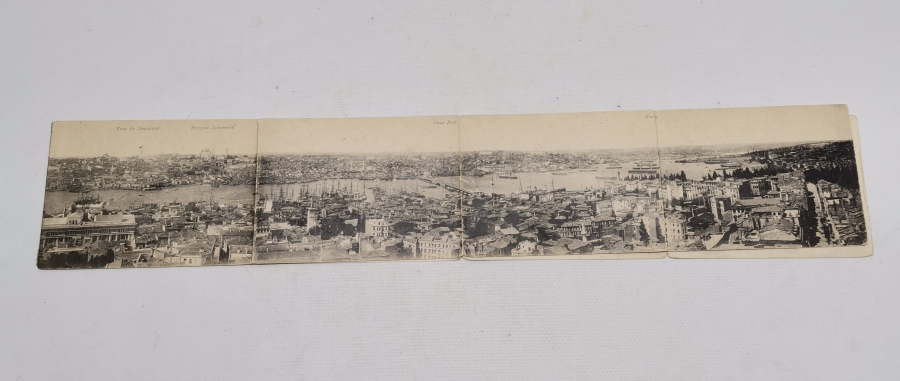 OSMANLI DÖNEMİ ÇOK NADİR İSTANBUL PANAROMASI