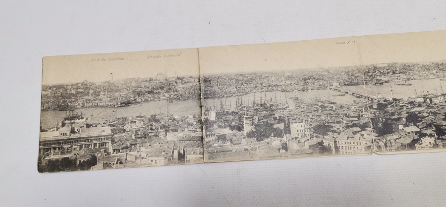 OSMANLI DÖNEMİ ÇOK NADİR İSTANBUL PANAROMASI