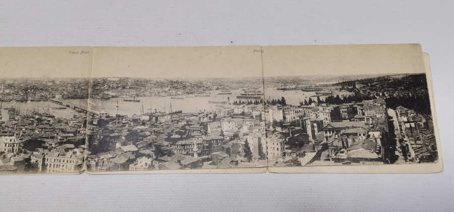 OSMANLI DÖNEMİ ÇOK NADİR İSTANBUL PANAROMASI