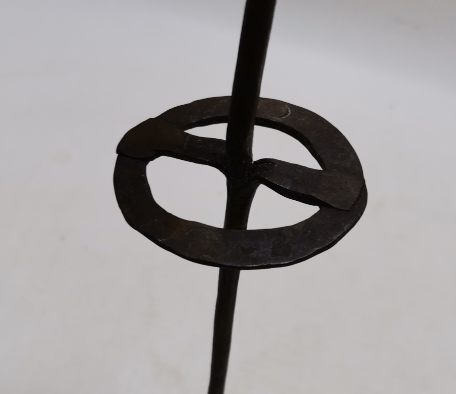 OSMANLI DÖNEMİ EL YAPIMI NADİR FORMDA DEMİR KİRMAN