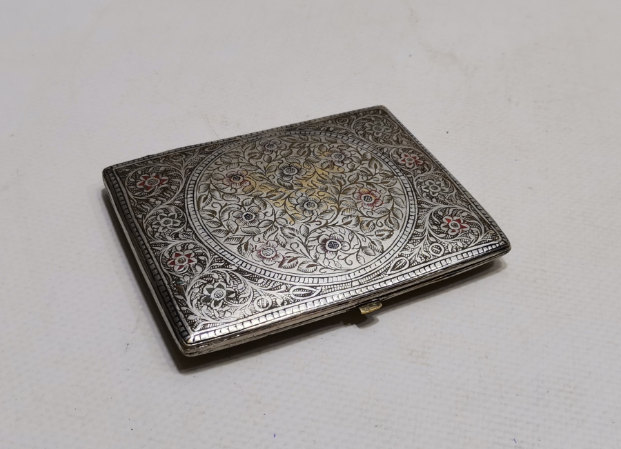 OSMANLI DÖNEMİ ESER-İ İSTANBUL SİGARA TABAKASI