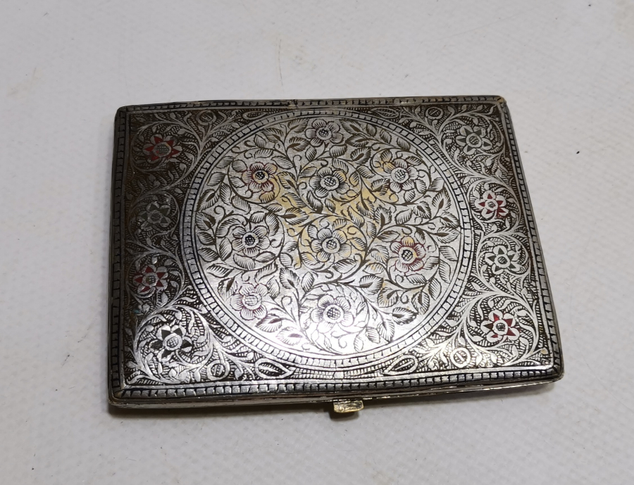 OSMANLI DÖNEMİ ESER-İ İSTANBUL SİGARA TABAKASI